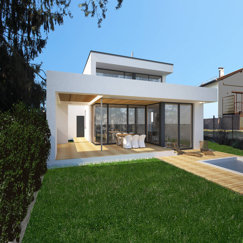 Haus in himberg moderne häuser von al architekt - in wien modern | homify