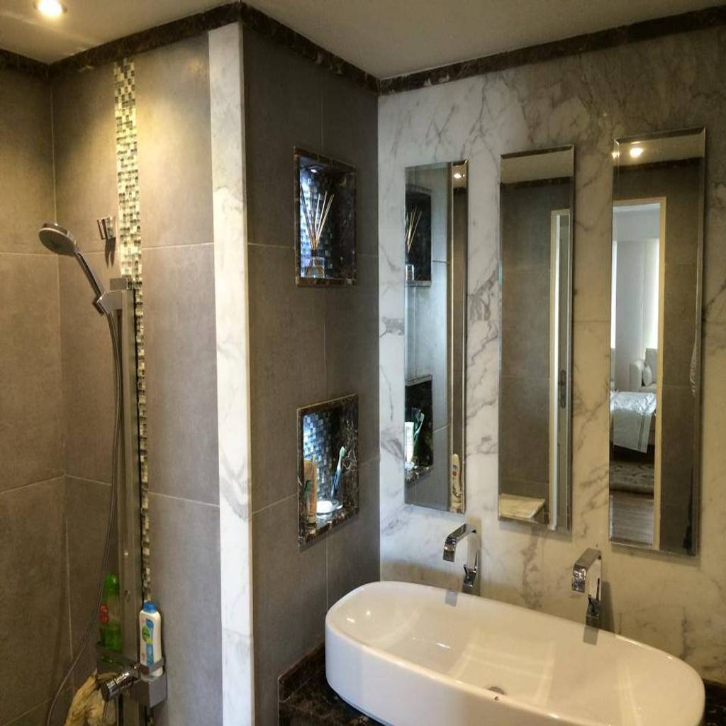 حمام غرفة النوم الماستر من quattro designs حداثي homify حمام غرفة النوم الماستر من quattro designs حداثي homify