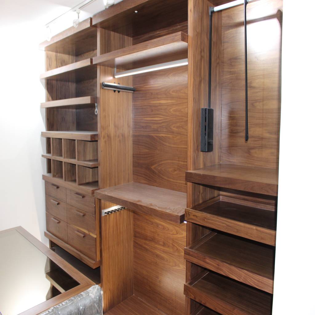 Vestidor de nogal vestidores modernos de inovardi moderno madera