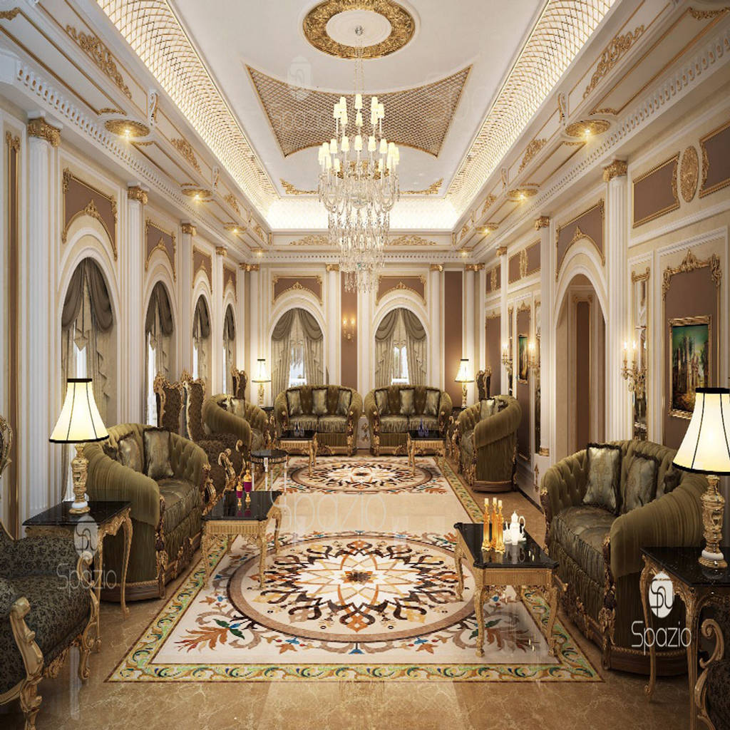 luxury majlis interior design in dubai spazio interior decoration llc
