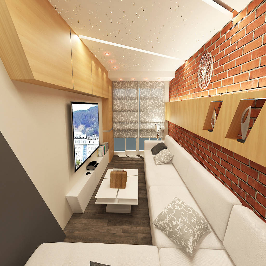ملحق شبابي في مسكن بالسعودية quattro designs غرفة المعيشة homify ملحق شبابي في مسكن بالسعودية quattro designs غرفة المعيشة homify