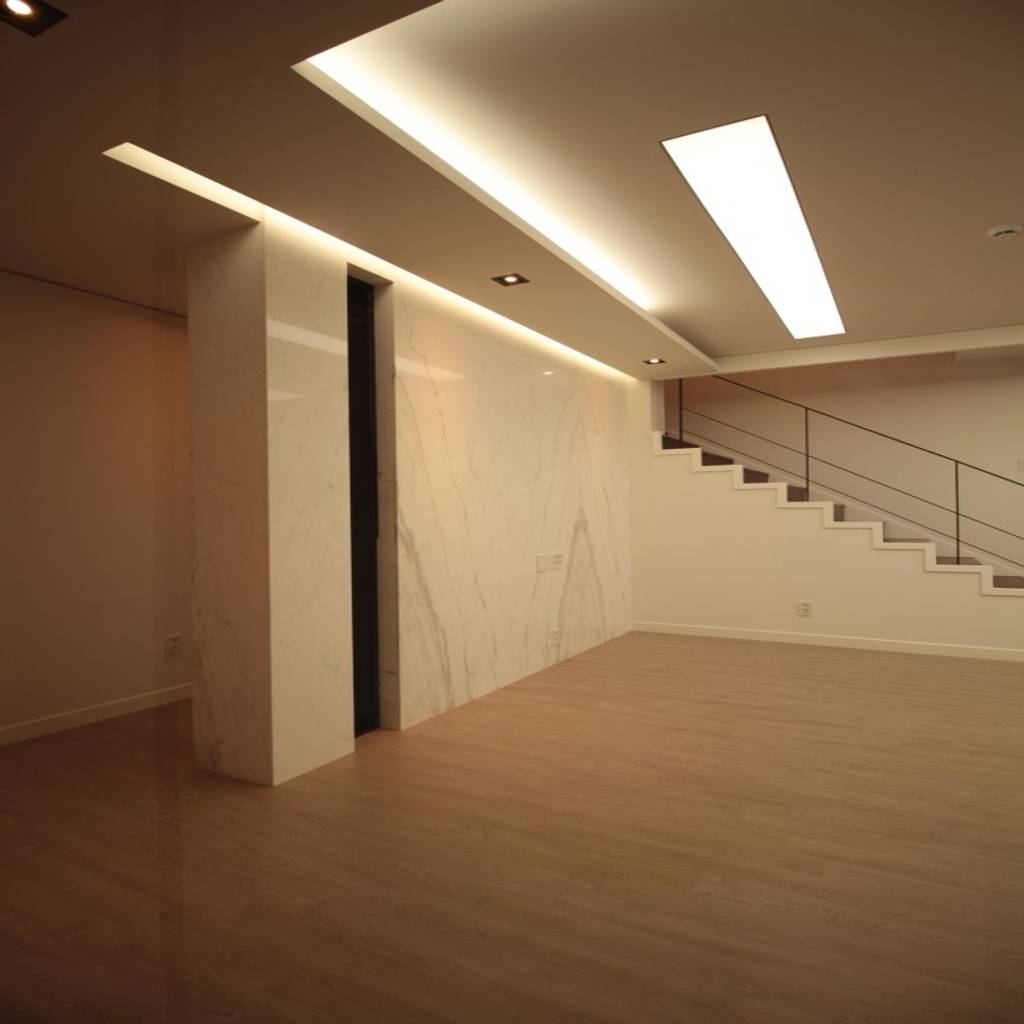 양산 물금 증산리 물금택지지구(a3-539-6) 단독주택 모던스타일 거실 by 피앤이(p&e)건축사사무소 모던 | 호미파이 & homify