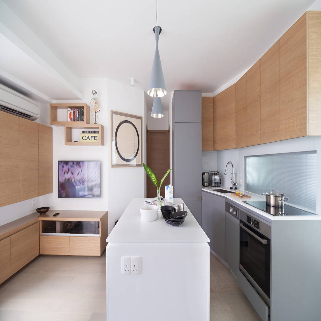 Cherry Crest Scandinavian Style Kitchen By Clifton Leung Design
