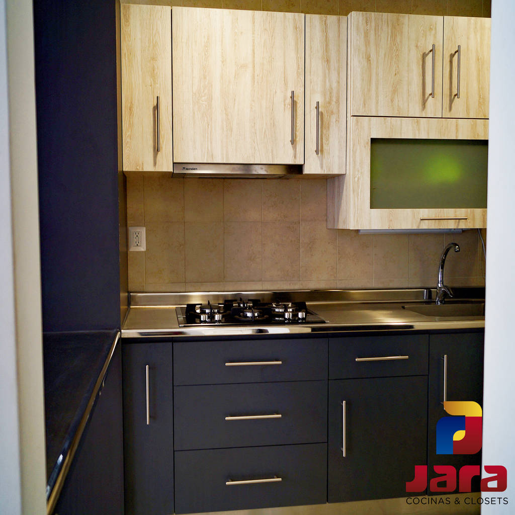 Alacenas en linea con campana telescopica jara cocinas & closets