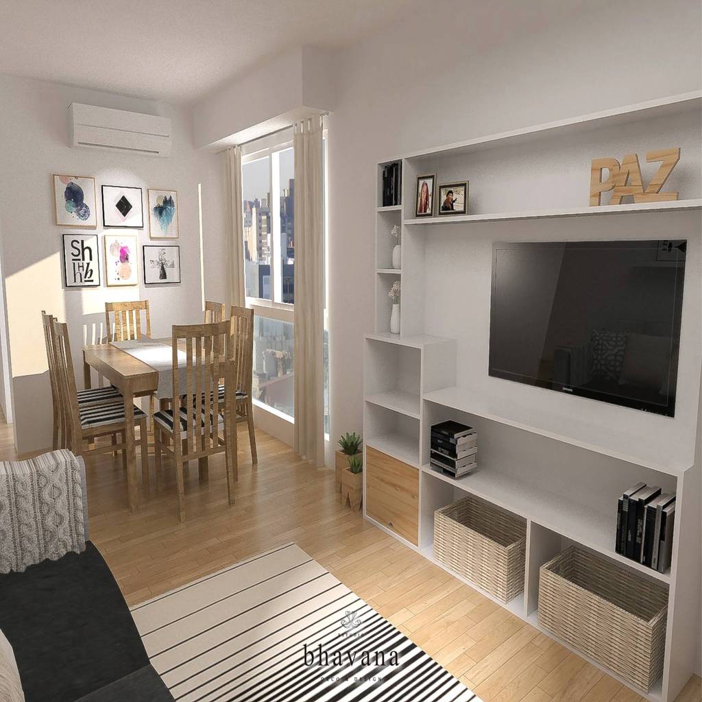Obra ricardo gutierrez - diseño integral living comedor salones