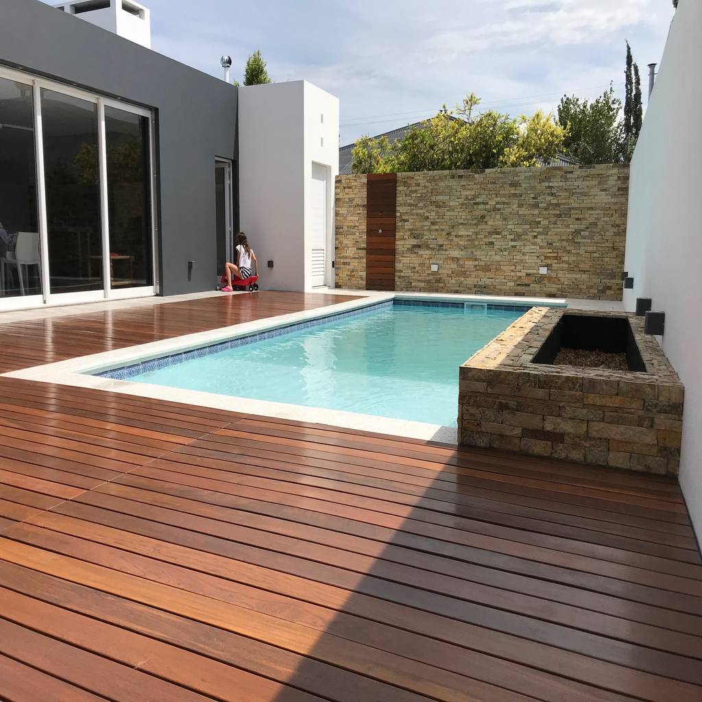 Quincho y pileta estudio a+i piletas de jardín | homify