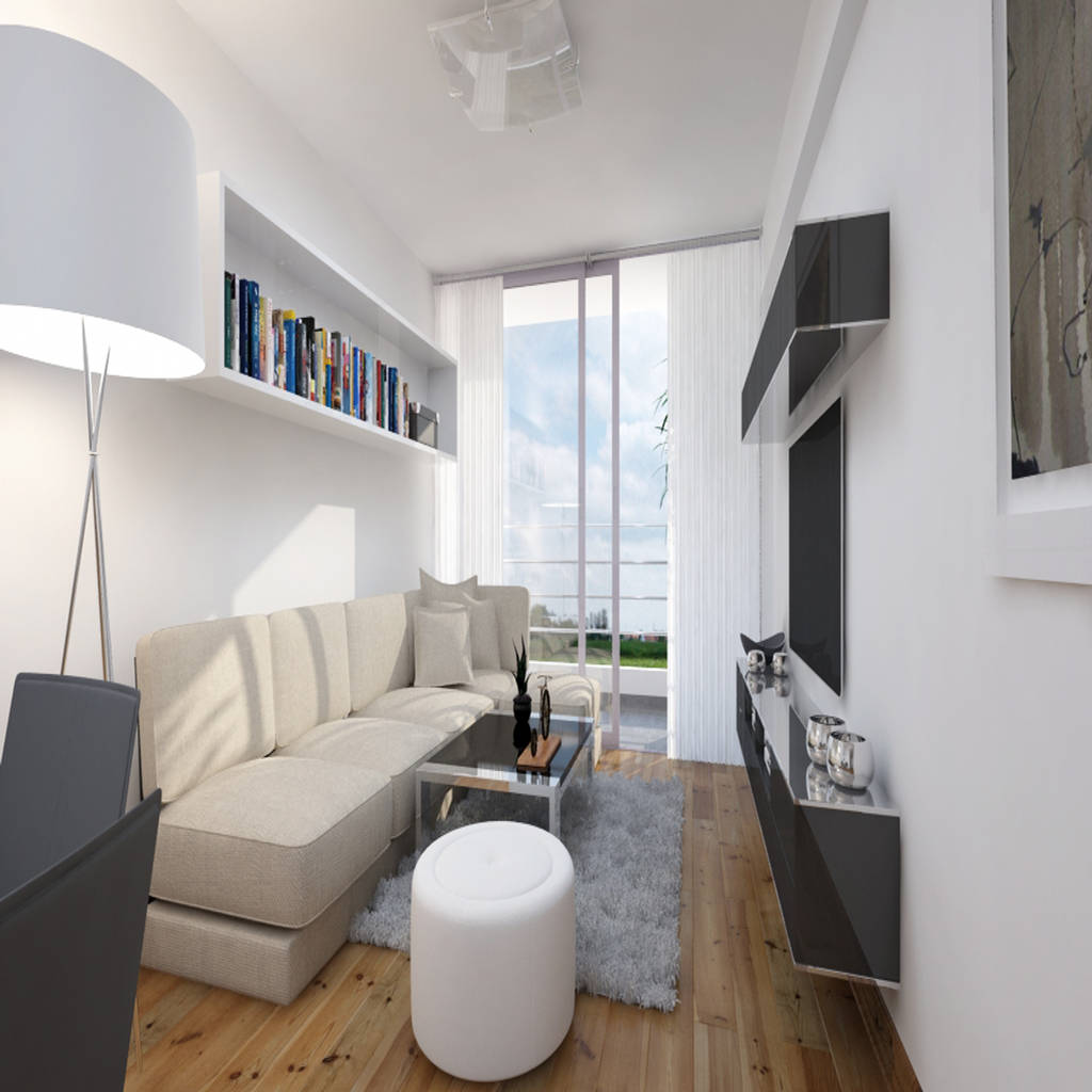 Distribución de sala estudio allan cornejo arquitecto salas