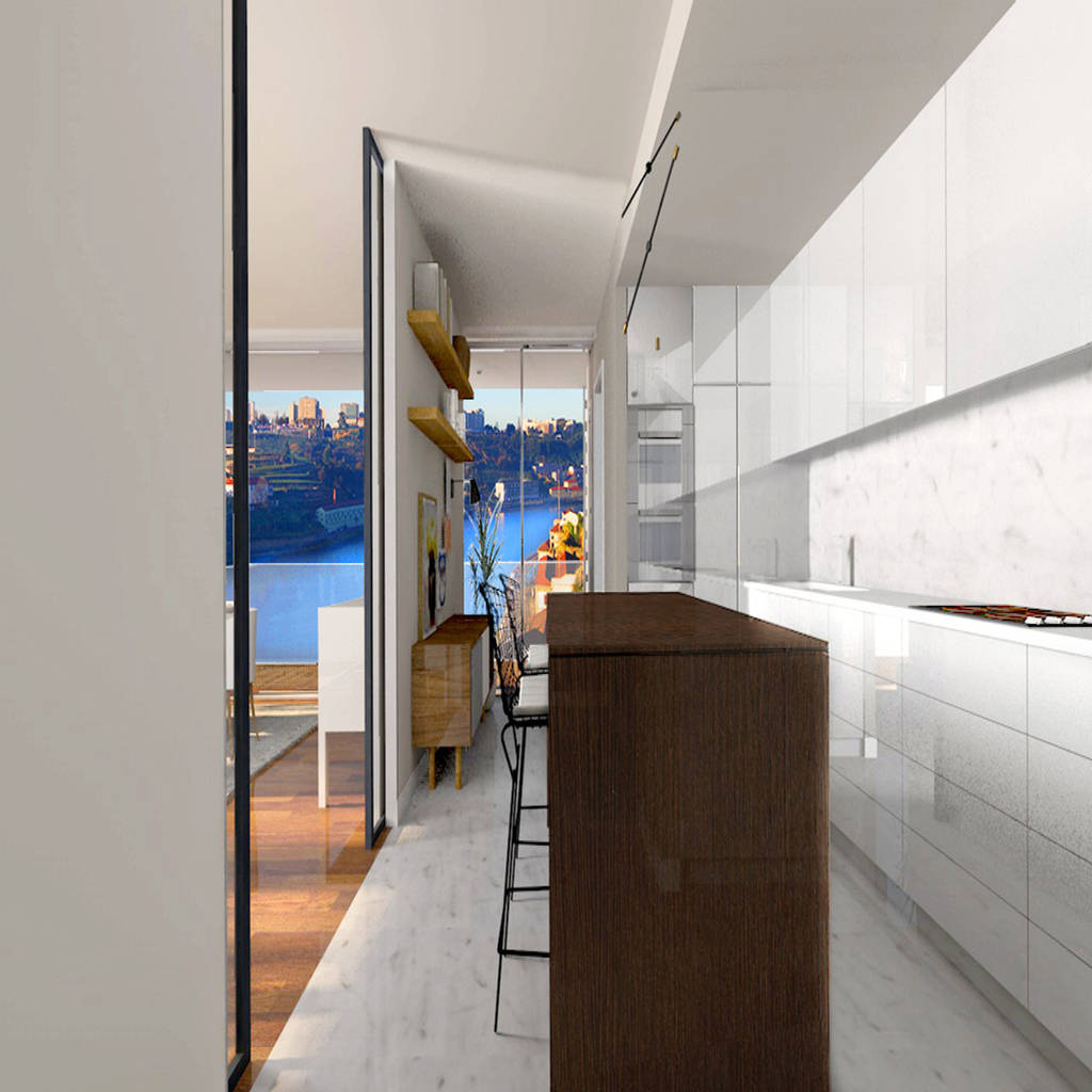 Edificio De Luxo Douro Crystal Gardens 28 Apartamentos Palacio De Cristal Porto Por Shistudio Interior Design Escandinavo Homify