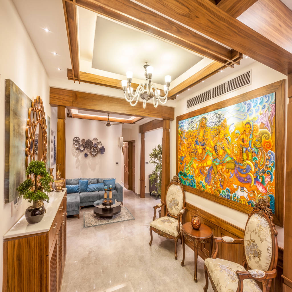 The mural apartment homify