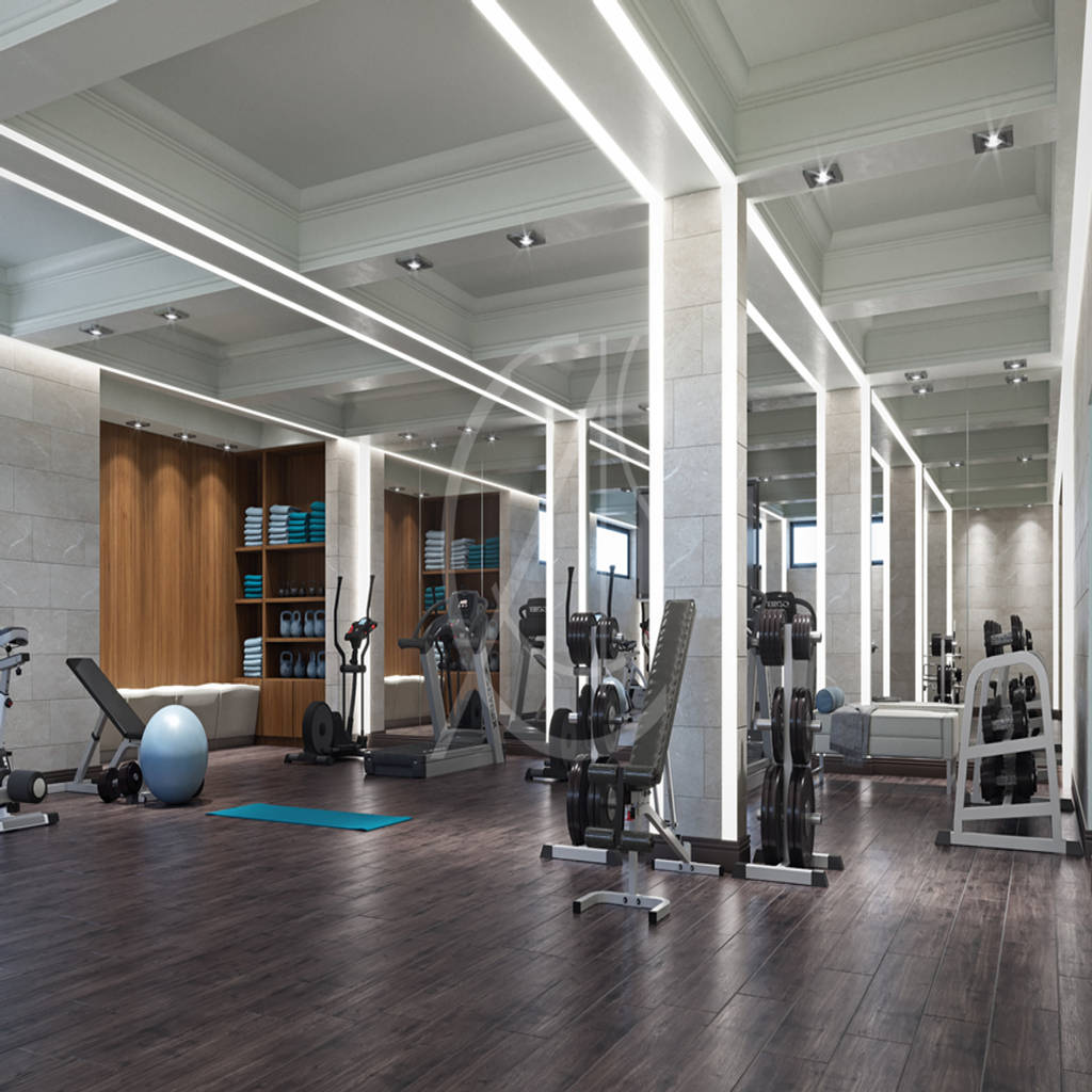 Gym Moderner Fitnessraum Von Comelite Architecture