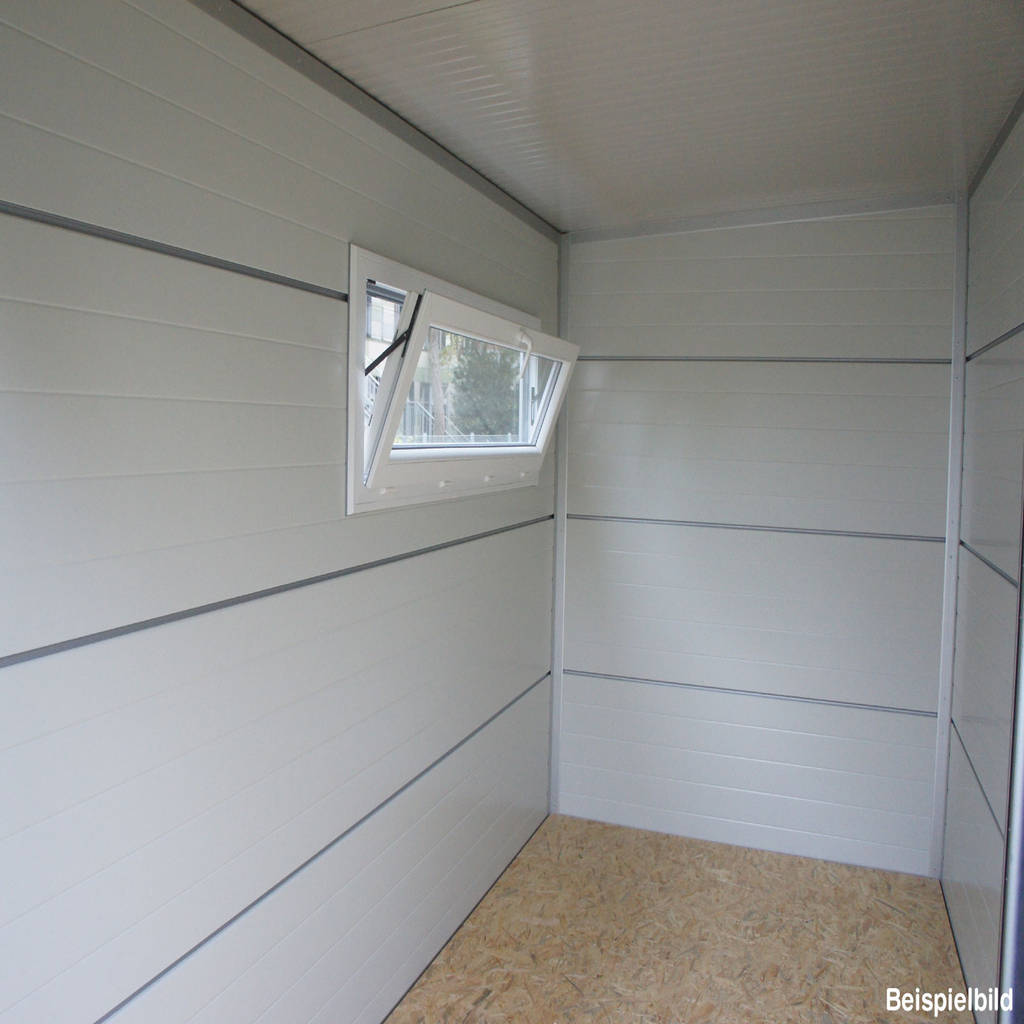 Goiso hochwertiges gartenhaus isoliert 6,00 x 2,00 m