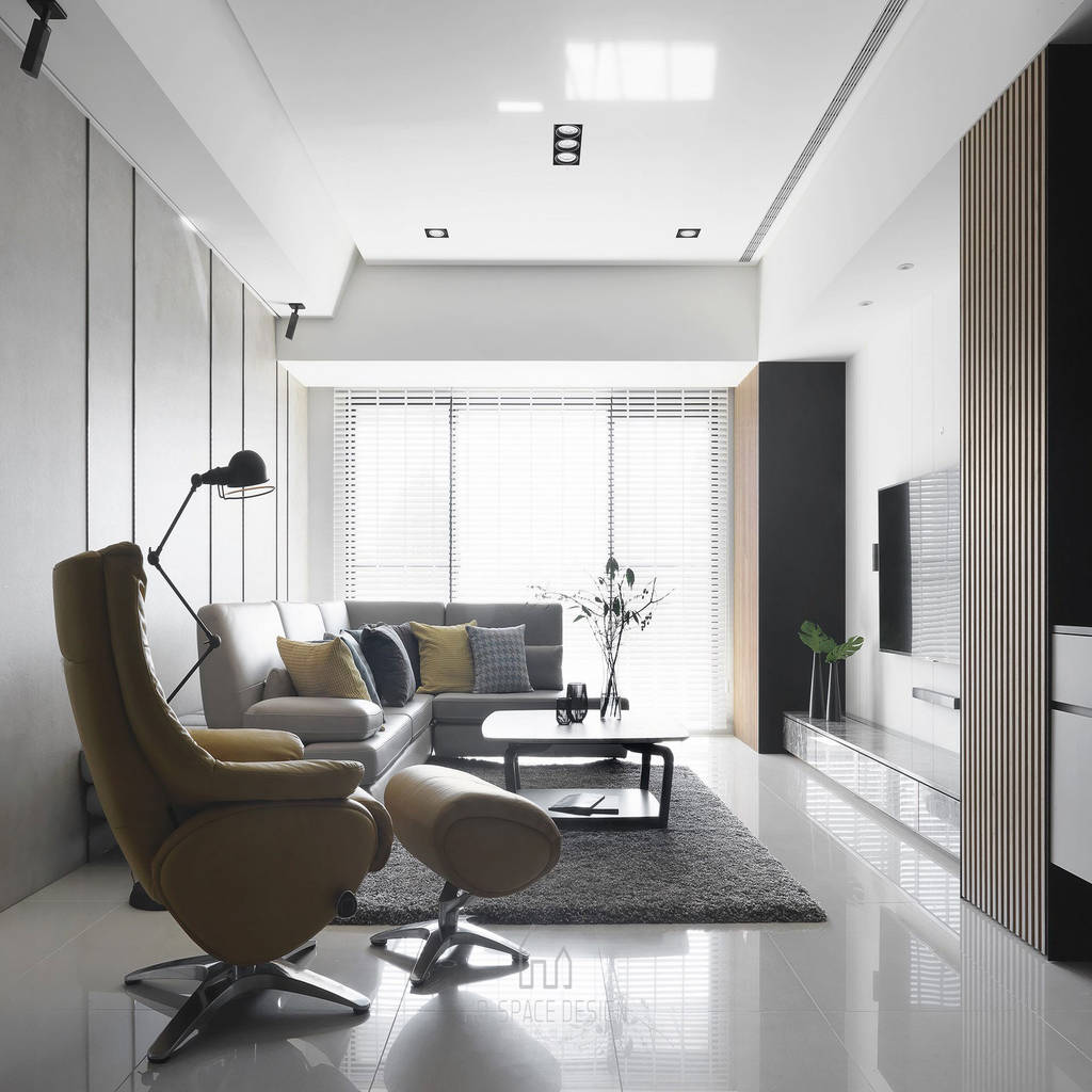 모던스타일 거실 by ho.space design 和薪室內裝修設計有限公司 모던 | 호미파이 & homify