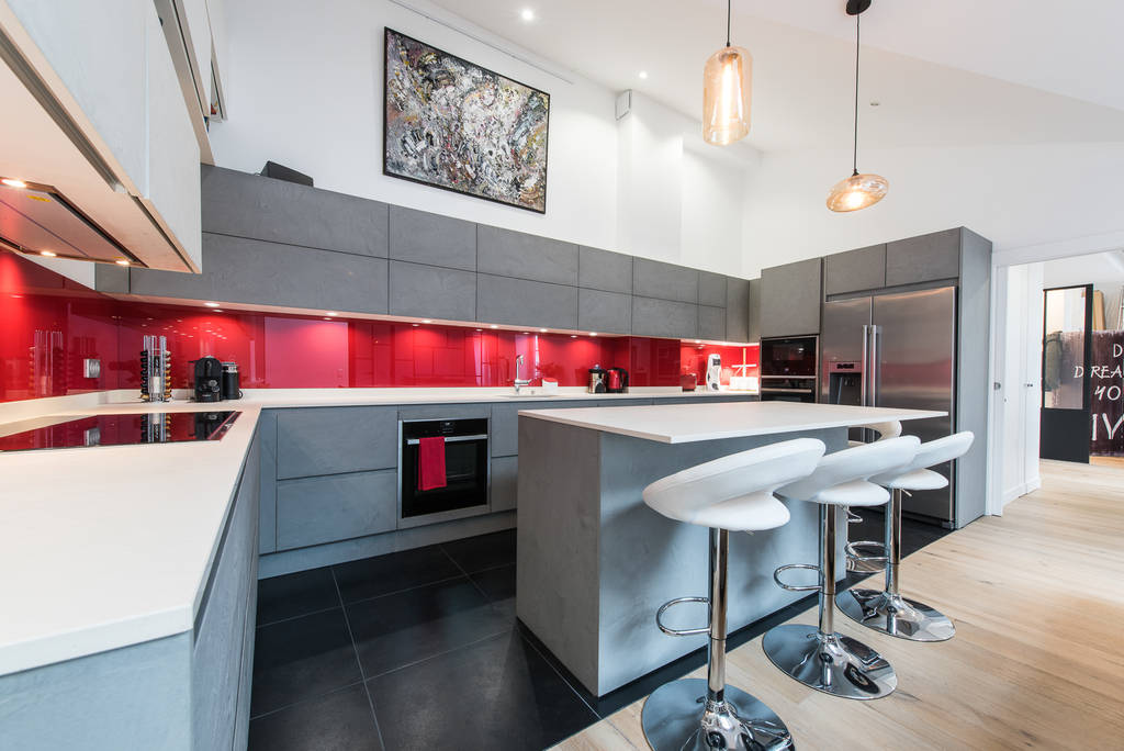 Industrial Style Kitchen By La Cuisine Dans Le Bain Sk Concept Industrial Homify