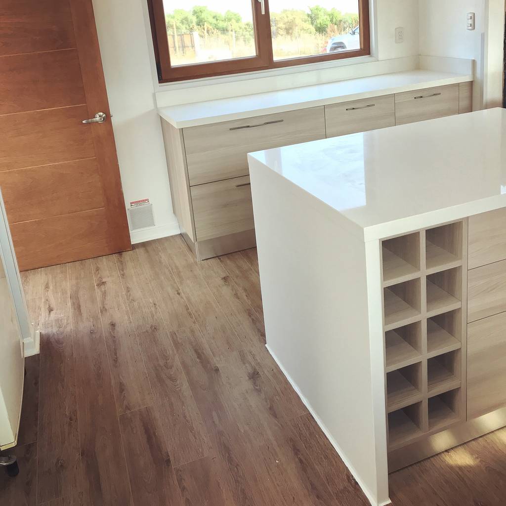 Mueble isla cocina. vivienda lt37 premium 125m2 fundo loreto