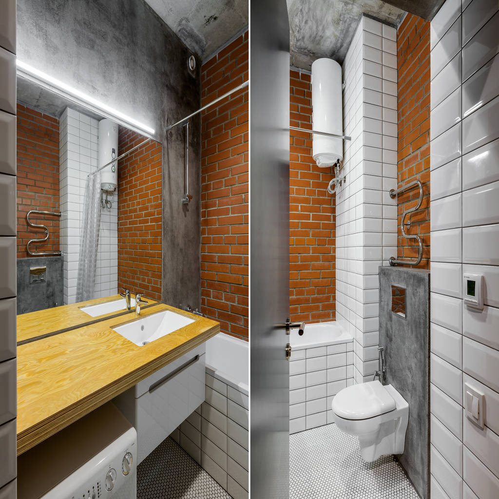 Industriale Badezimmer Von Pk Aid Industrial Homify