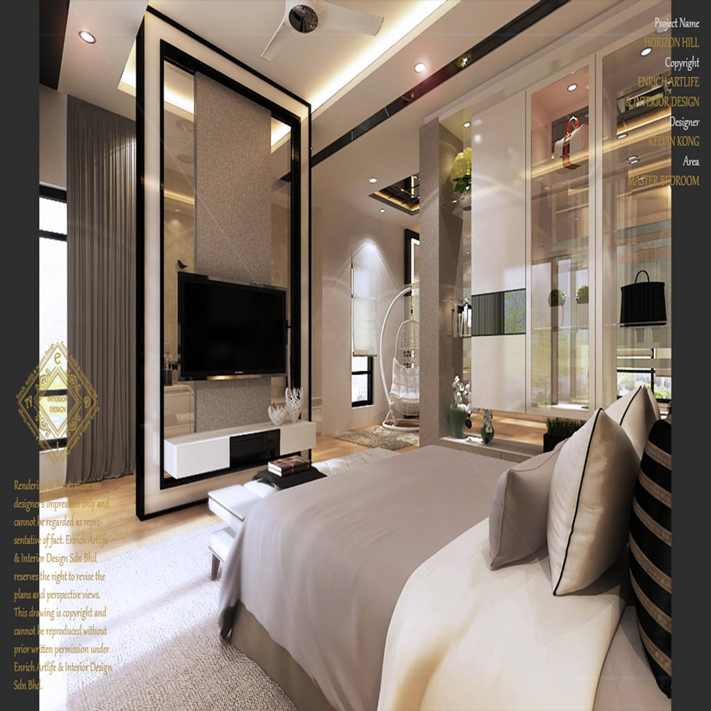 Modern Yatak Odasi Enrich Artlife Interior Design Sdn Bhd Modern Homify