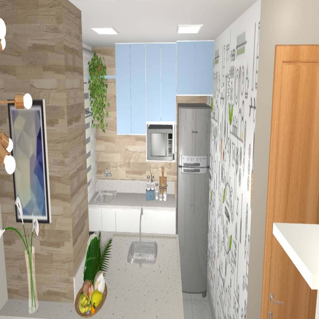 Cozinha Compacta Por Arquiteta Elaine Silva Moderno Homify