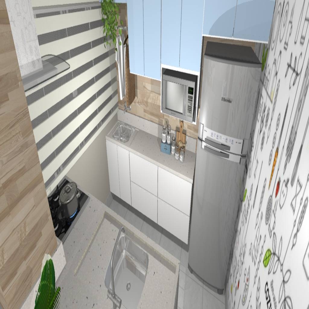 Cozinha Lavanderia Por Arquiteta Elaine Silva Moderno Homify