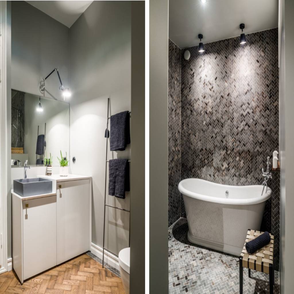 Badezimmer In Weiss Skandinavisch Skandinavische Badezimmer Von