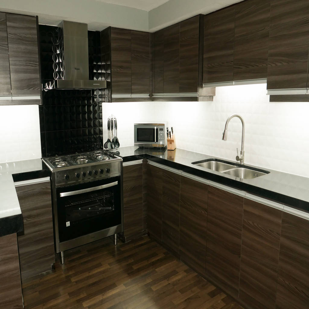 Absolute black granite kitchen countertop in mandaue city ...