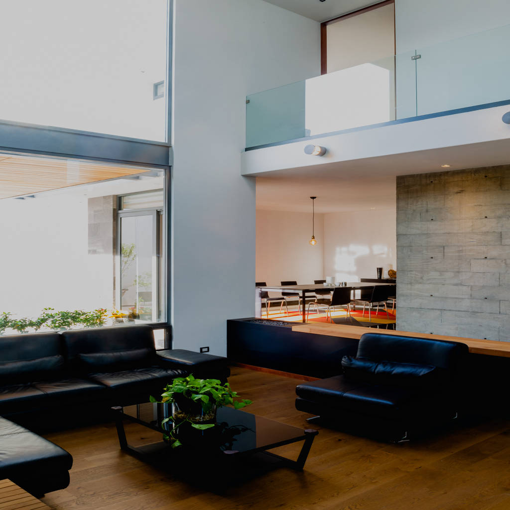 Sala grupo volta salones modernos concreto gris | homify