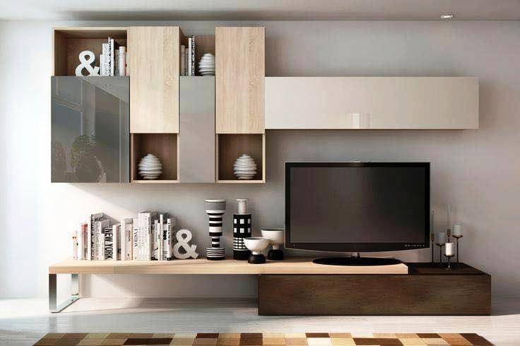 Modern tv wall unit living room, innoire design homify