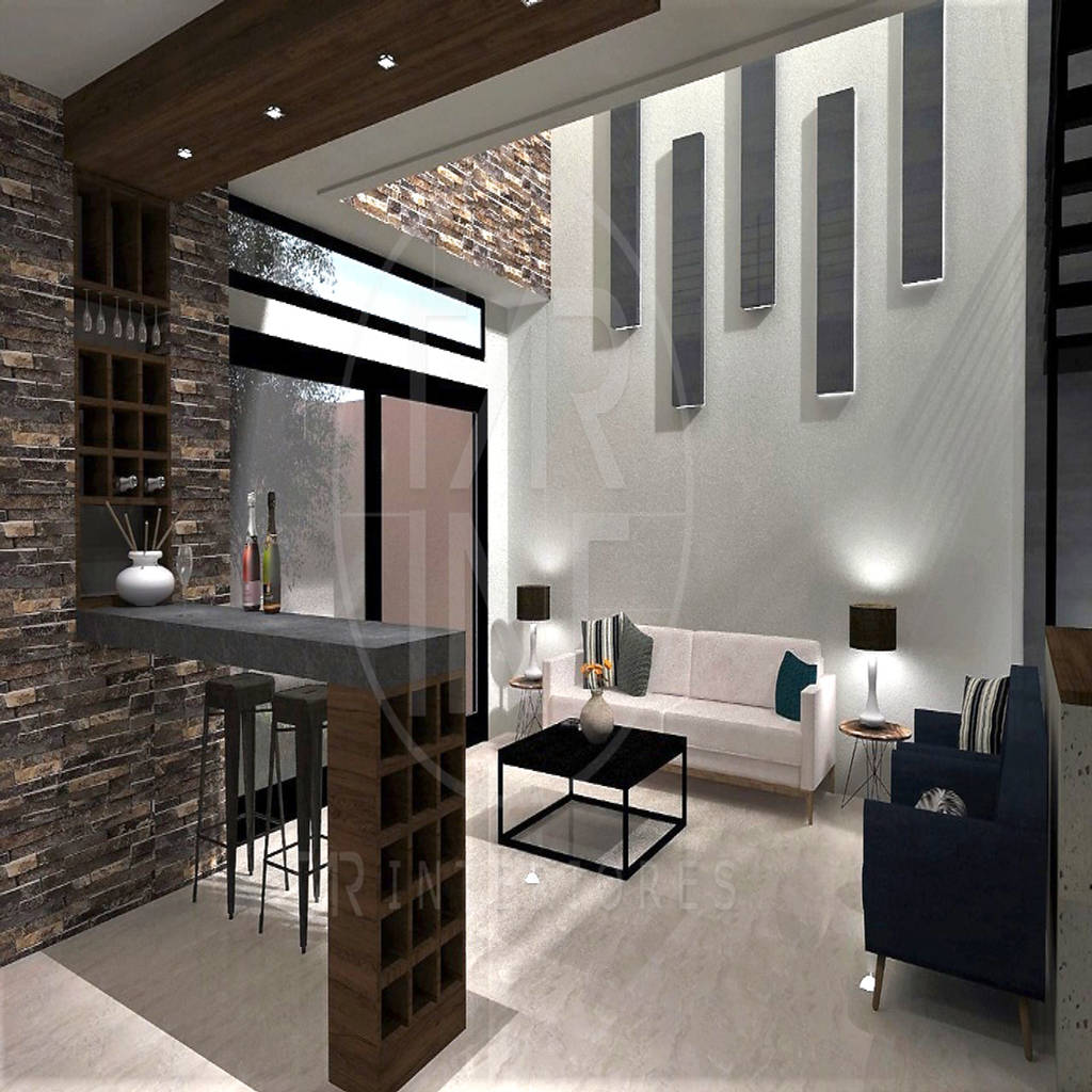 Mini bar salones modernos de tar interiores moderno | homify