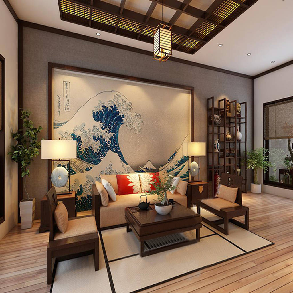 Asiatische Wohnzimmer Von Cong Ty Thiáº¿t Káº¿ Xay Dá»±ng Song Phat Asiatisch Homify