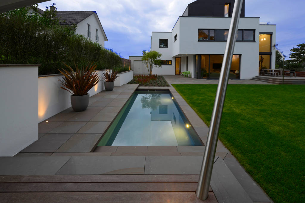 Gartenarchitektur Und Hausarchitektur In Harmonie Moderner Garten Von Terramanus Landschaftsarchitektur Modern Homify