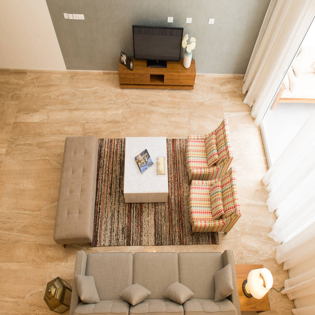 Top view—living room homify