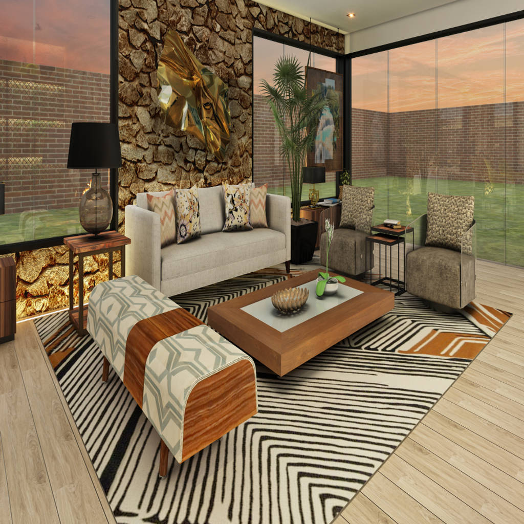 Salas de estar modernas por luis escobar interiorismo moderno | homify