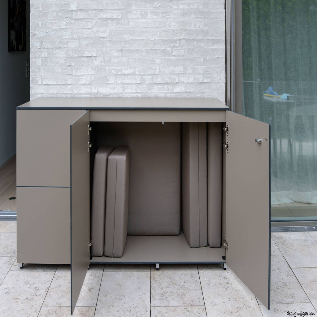 Wetterfester balkonschrank homify