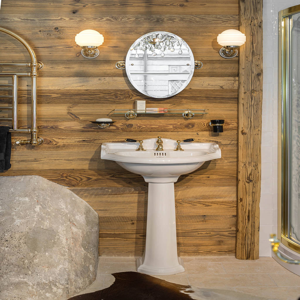 Waschtisch Im Chalet Stil Badezimmer Im Landhausstil Von