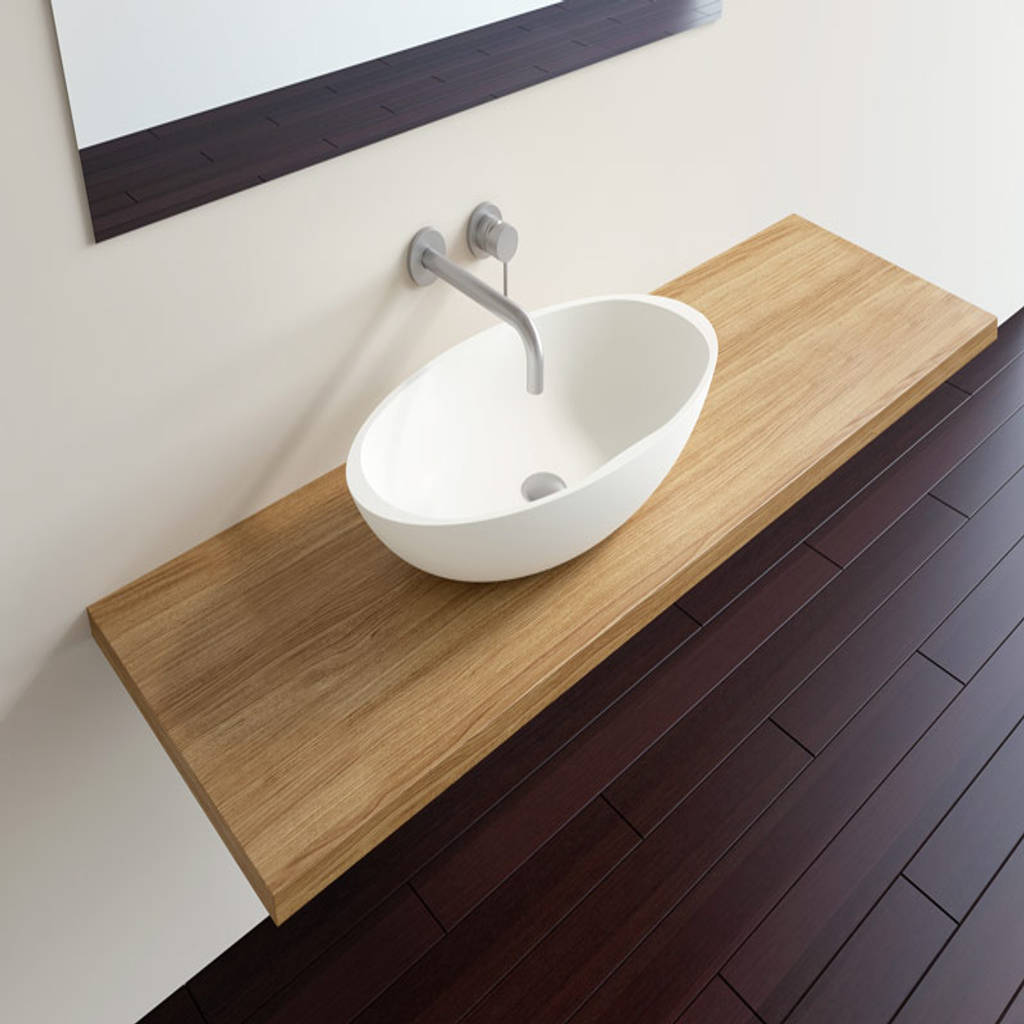 Mineralguss waschbecken wb-04 moderne badezimmer von badeloft gmbh