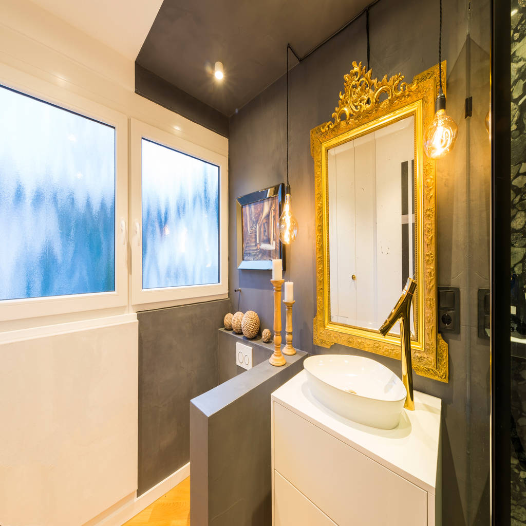 Waschtisch mit spiegel ausgefallene badezimmer von ...