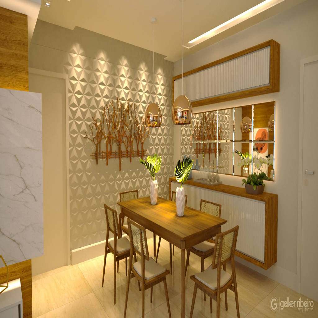 Sala de estar | projeto arquitetura de interiores. gelker ribeiro