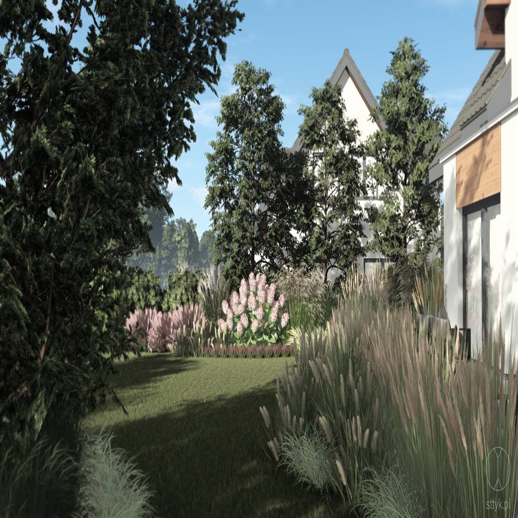 Projekt naturalistycznego ogrodu w gdańsku - przestrzenie ...