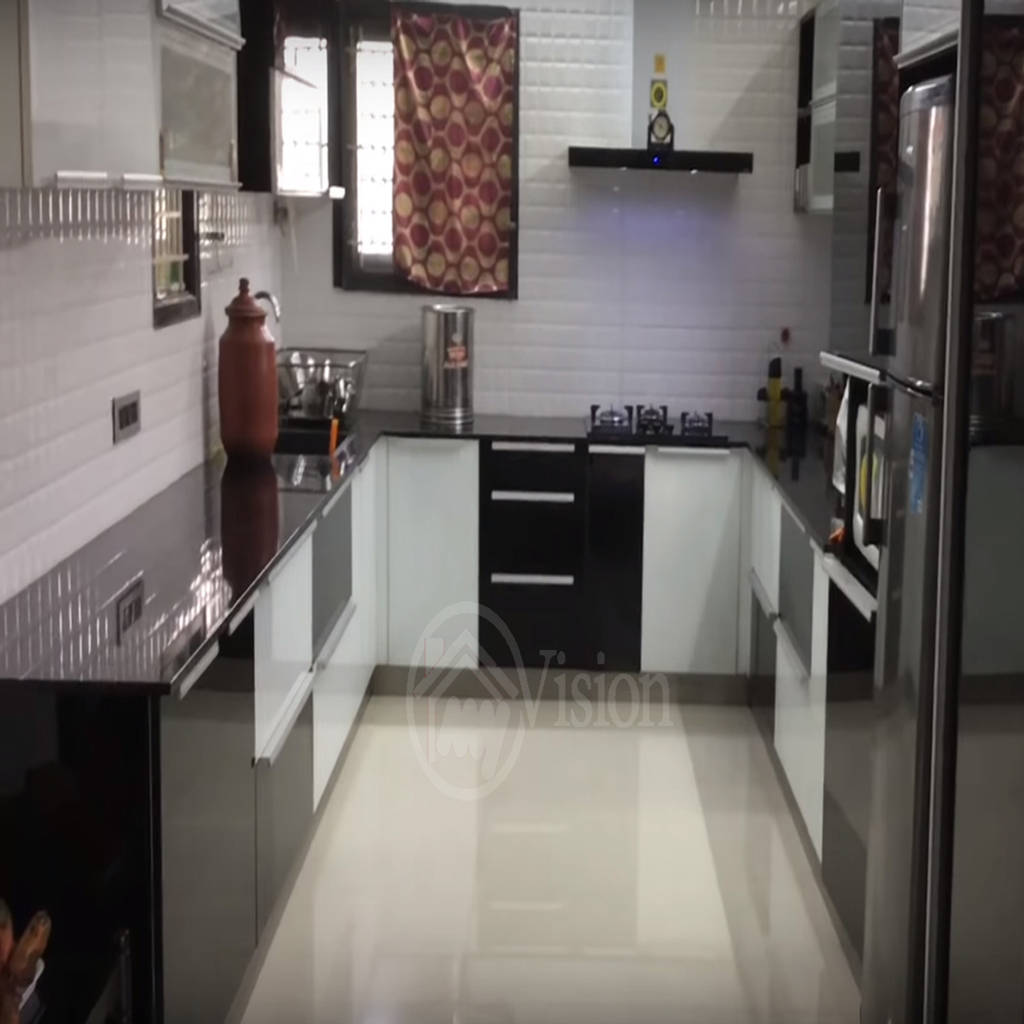 Murali krishna madinaguda my vision interiors modern kitchen homify