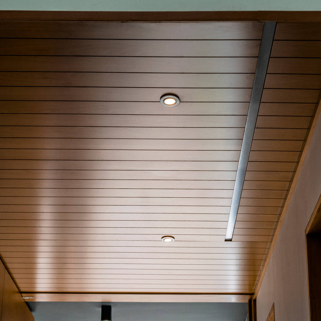 Duela en techo paredes y pisos de estilo moderno de lippe carpintería