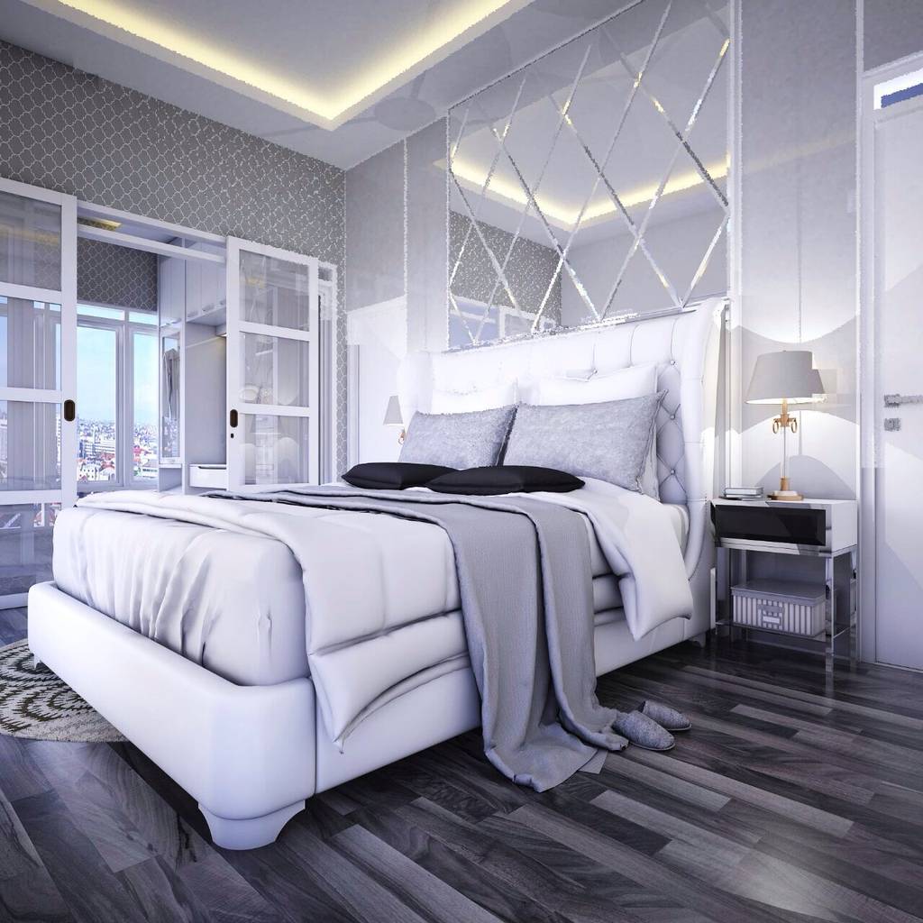 Ruang utama  kamar  tidur  modern oleh maxx details modern 