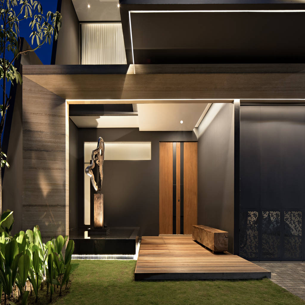 Pintu depan rakta studio halaman depan | homify