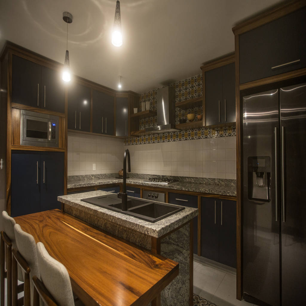 Cocina casa naranjo. después. cocinas rústicas de soma & croma rústico