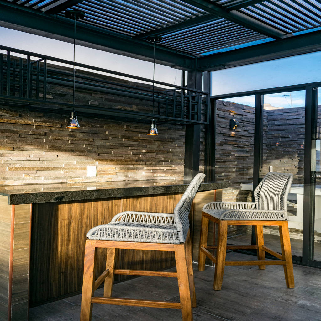 Barra balcones y terrazas eclécticos de au lab ecléctico | homify