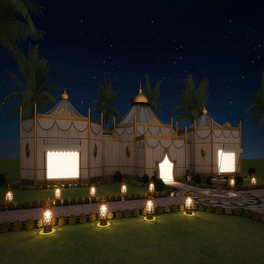 Facade 2 Ramadan Majlis By Sia Moore Architecture Interior
