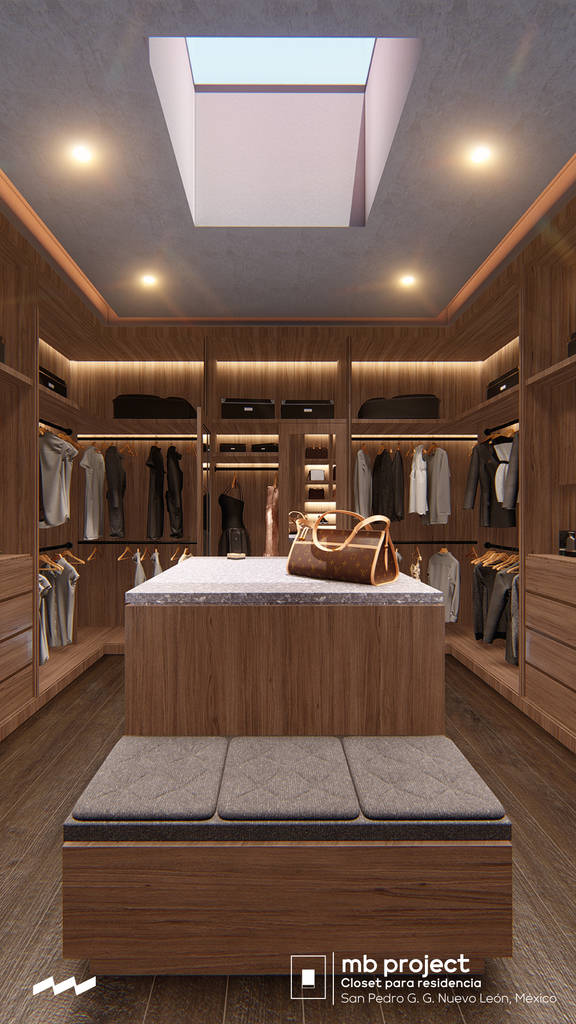 Vista 6 walking closet ˜mb (anteproyecto) | homify