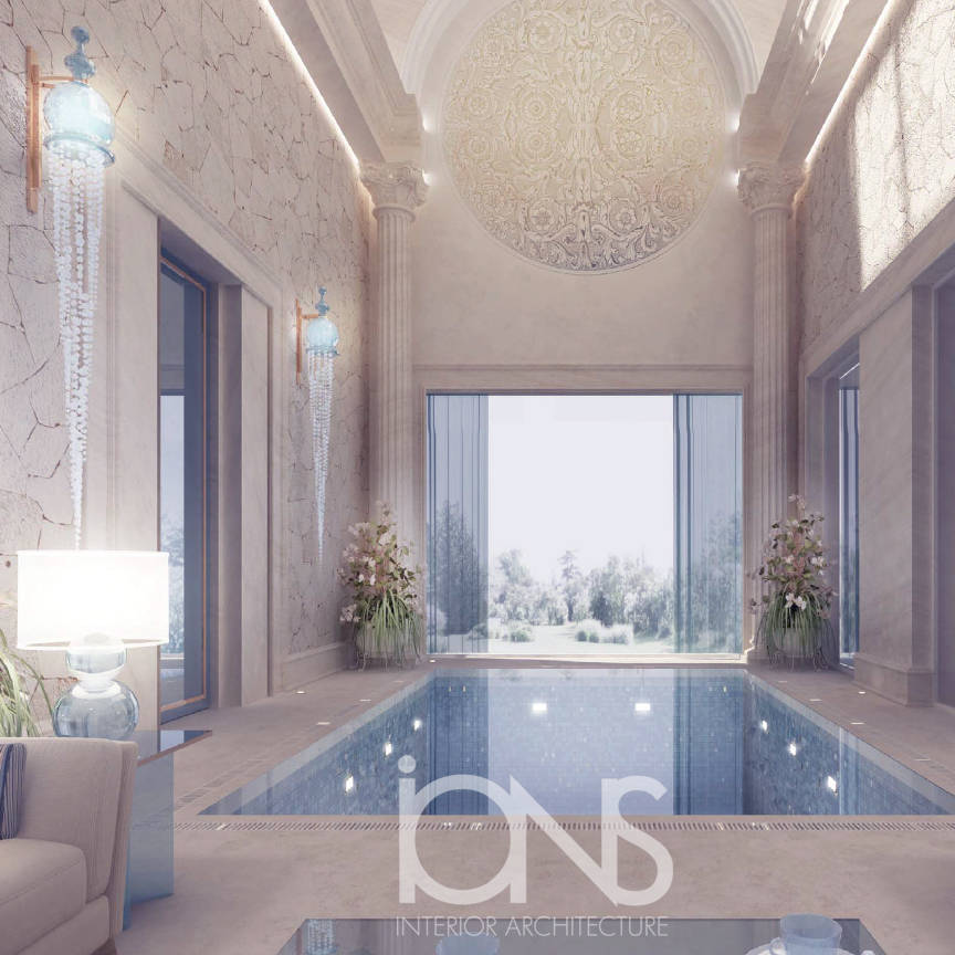 Refreshing roman style indoor pool – design ideas from ions design ...