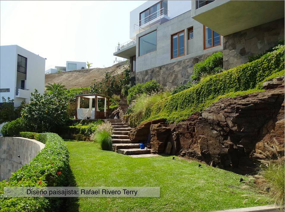 Proyecto paisajista «casa jardín». club náutico poseidon, pucusana lima