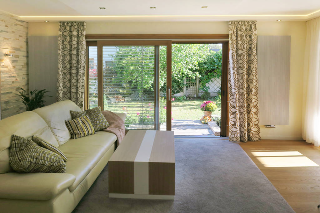 Der Raum Offnet Sich Moderne Wohnzimmer Von T Raumkonzept