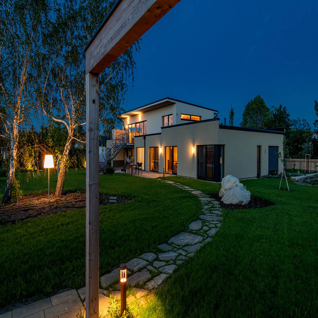 Ökohaus aus holz, stroh und lehm homify
