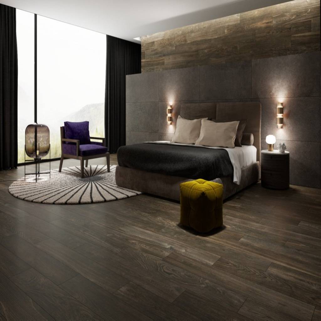 Recámara estilo piedra y madera dormitorios rústicos de interceramic mx